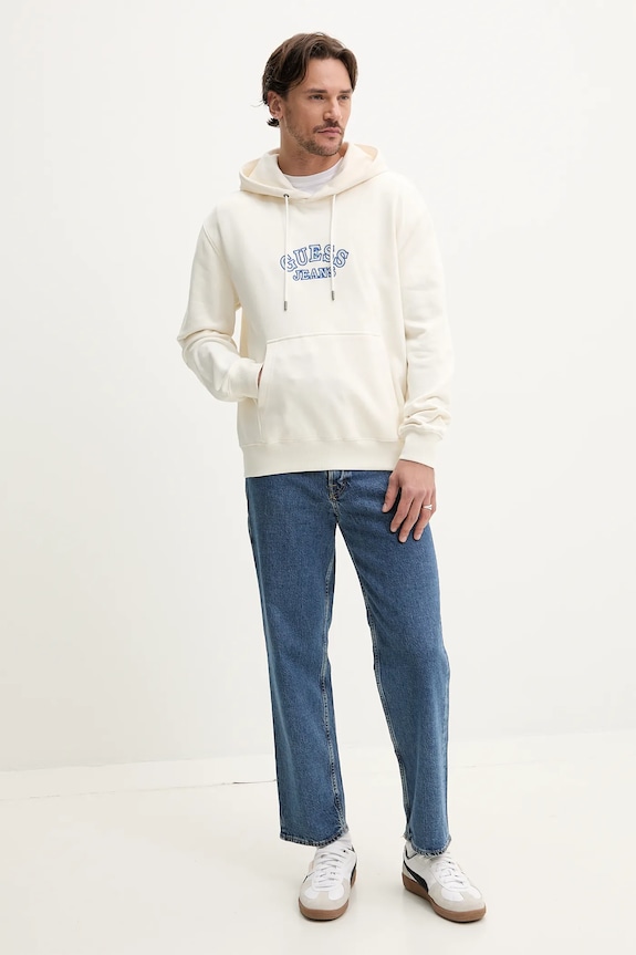 Бавовняна футболка Guess Jeans M5RI74.K8FQ4 білий SS26