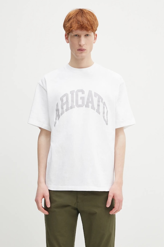 Axel Arigato t-shirt in cotone Link T-Shirt rilassato bianco A1502006