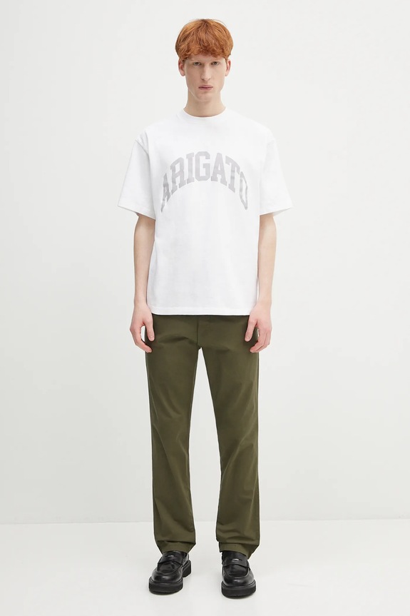 Axel Arigato t-shirt in cotone Link T-Shirt A1502006 bianco