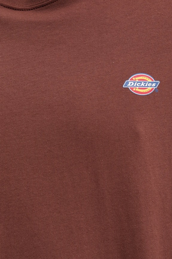 Bavlněné tričko Dickies DK0A4XDBK471 hnědá