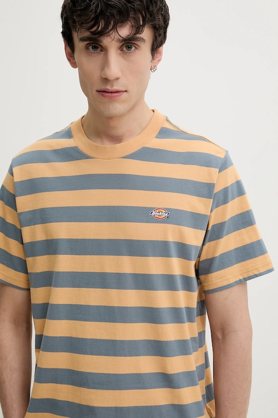 Dickies t-shirt bawełniany szary DK0A4Y8YK411