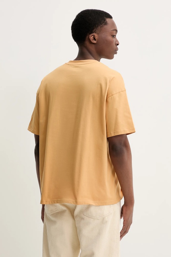 Ρούχα Βαμβακερό μπλουζάκι Dickies DK0A4YRNK411 κίτρινο