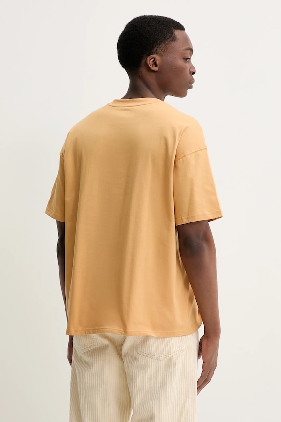 Ρούχα Βαμβακερό μπλουζάκι Dickies DK0A4YRNK411 κίτρινο