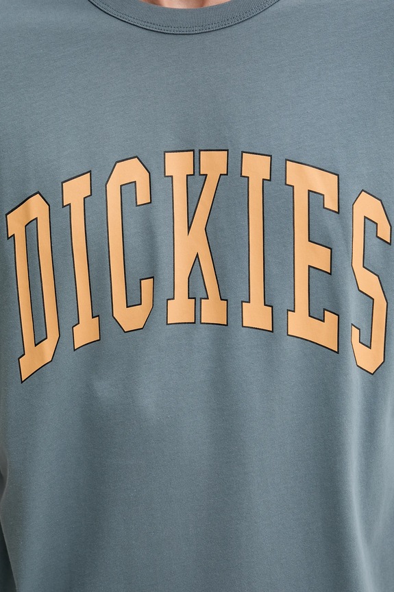 Bavlněné tričko Dickies DK0A4X9FG701 modrá