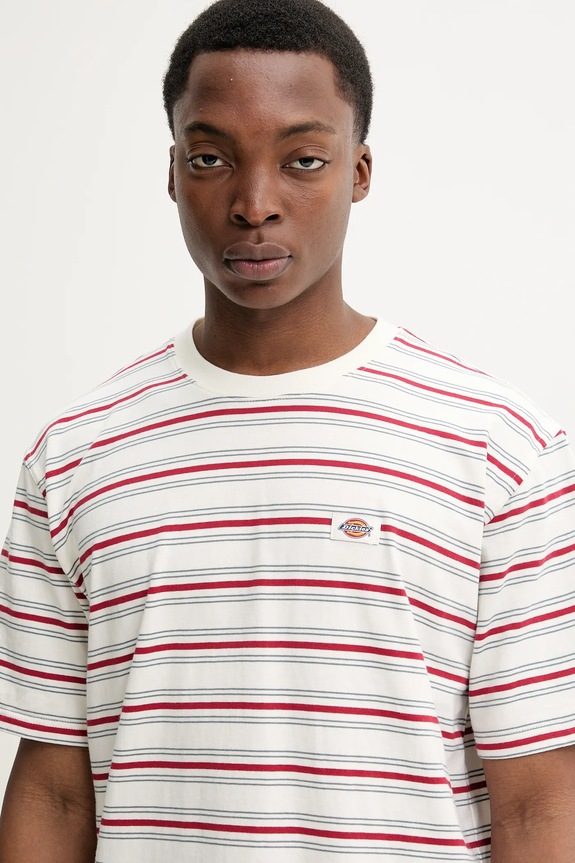 Βαμβακερό μπλουζάκι Dickies λευκό DK0A4Z8SC481