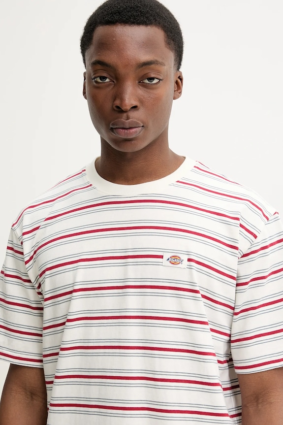 Βαμβακερό μπλουζάκι Dickies λευκό DK0A4Z8SC481