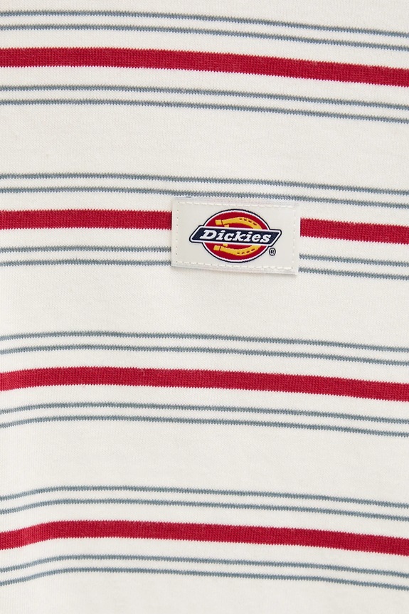 Βαμβακερό μπλουζάκι Dickies DK0A4Z8SC481 λευκό