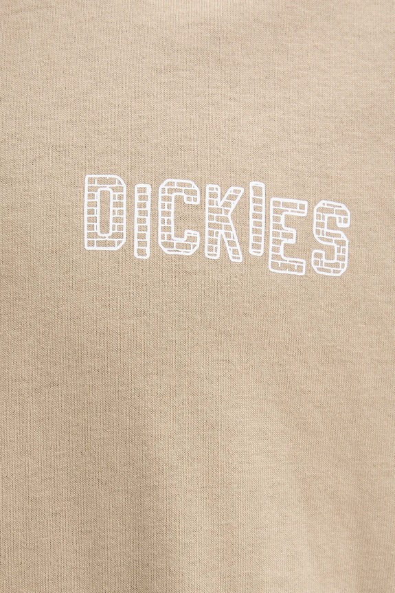 Βαμβακερό μπλουζάκι Dickies DK0A4Z8R0DS1 μπεζ