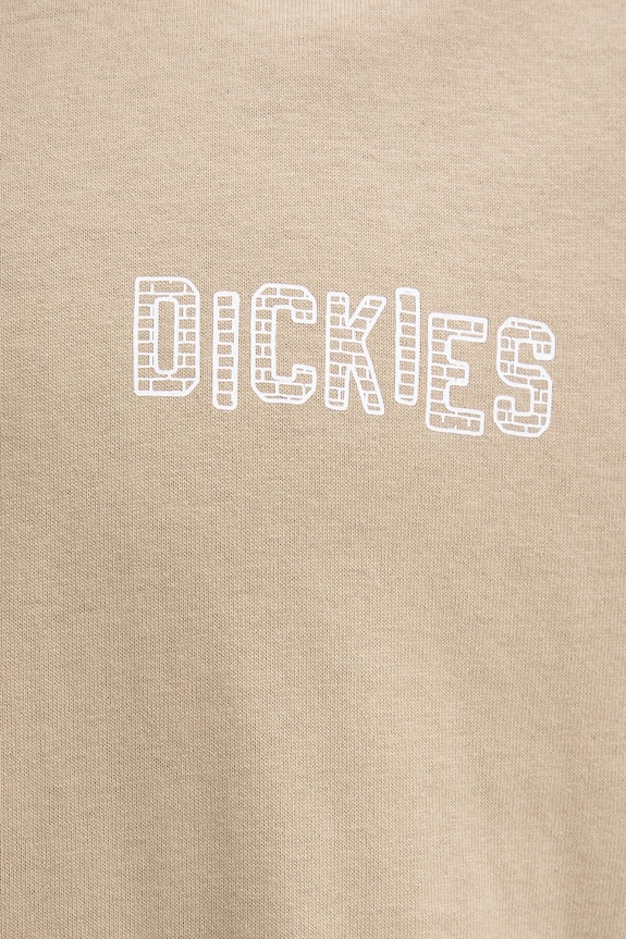 Βαμβακερό μπλουζάκι Dickies DK0A4Z8R0DS1 μπεζ