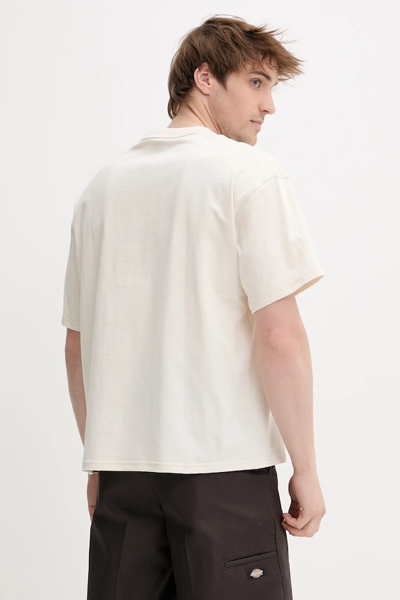 Ρούχα Βαμβακερό μπλουζάκι Dickies DK0A4Z8QF901 μπεζ