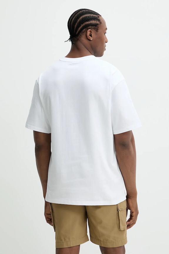 Odzież Karl Kani t-shirt bawełniany 60300350 biały
