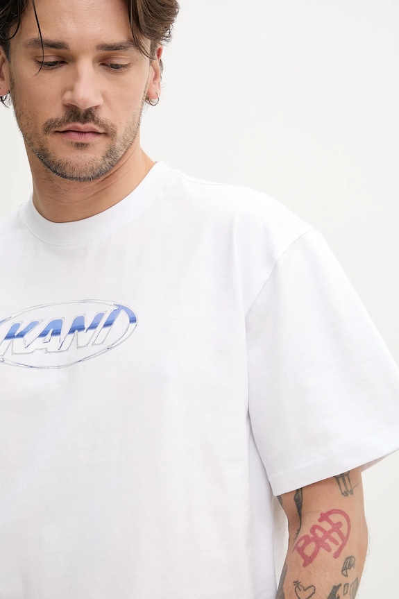 Karl Kani t-shirt bawełniany biały 60300356
