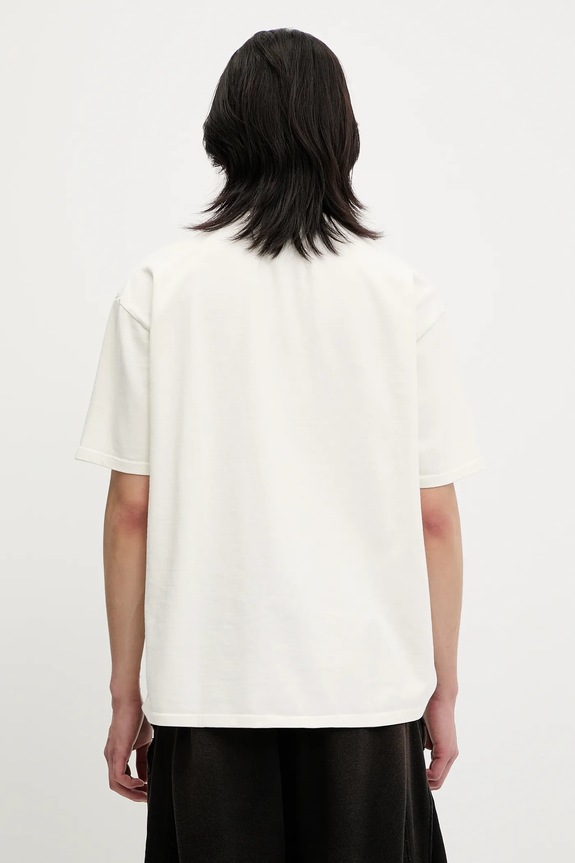 Clothing RHUDE cotton t-shirt Heaven On Earth RHSS25TT07012 beige