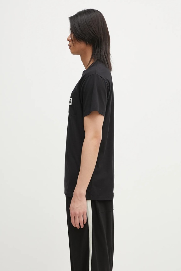 Carhartt WIP t-shirt bawełniany S/S Pocket Heart T-Shirt I032128.00EXX czarny AW25