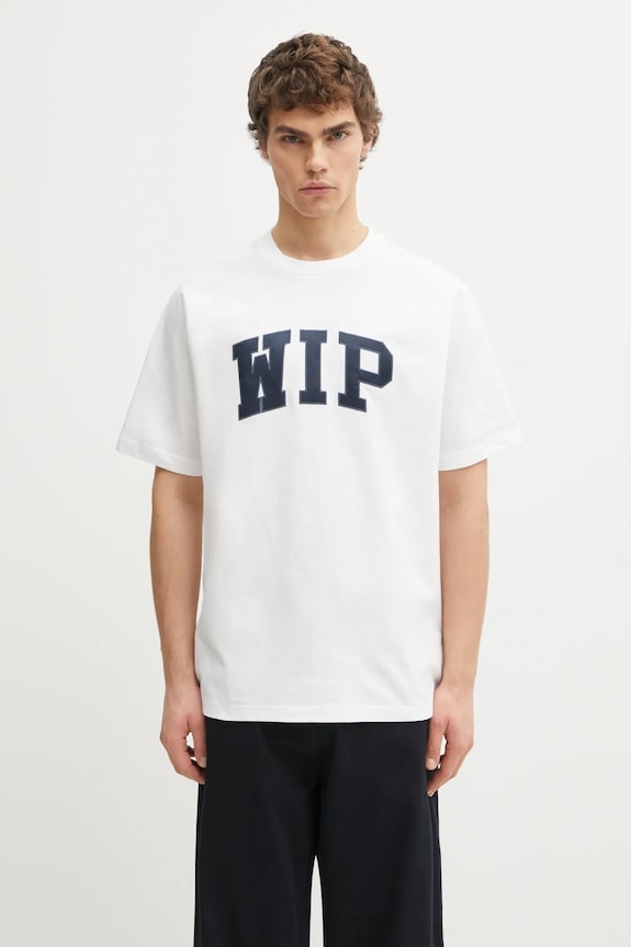Pamučna majica Carhartt WIP S/S WIP T-Shirt relaxed bijela I034646.2Y2XX