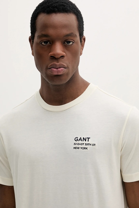 Gant pamut póló bézs 2003300