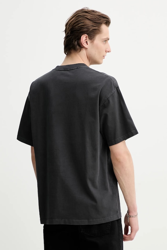 Îmbrăcăminte The Kooples tricou din bumbac HTSC30020K gri