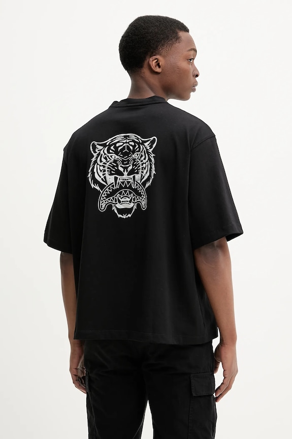 Ruházat Sprayground pamut póló SP695BLK fekete