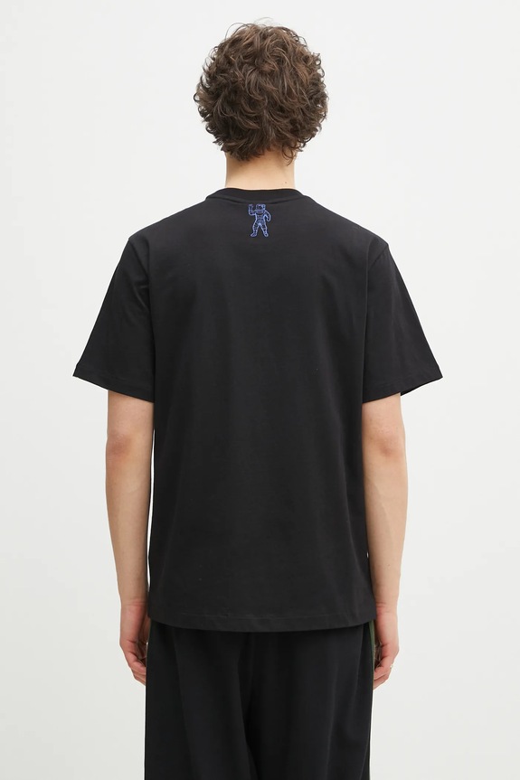 Clothing Billionaire Boys Club cotton t-shirt Cracked Flock Print Astro T-Shirt B25156 black
