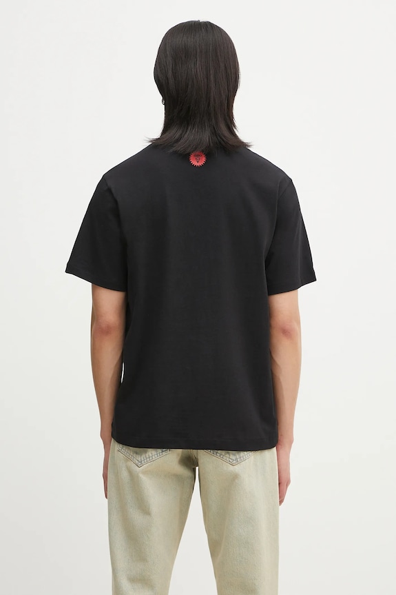 Oblečení Bavlněné tričko ICECREAM Soft Serve T-Shirt IC25142 černá
