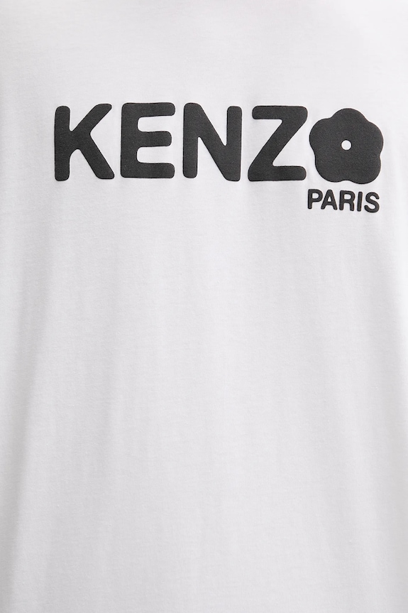 Bavlnené tričko Kenzo Boke Flower 2.0 FF55TS4914SG.01 biela