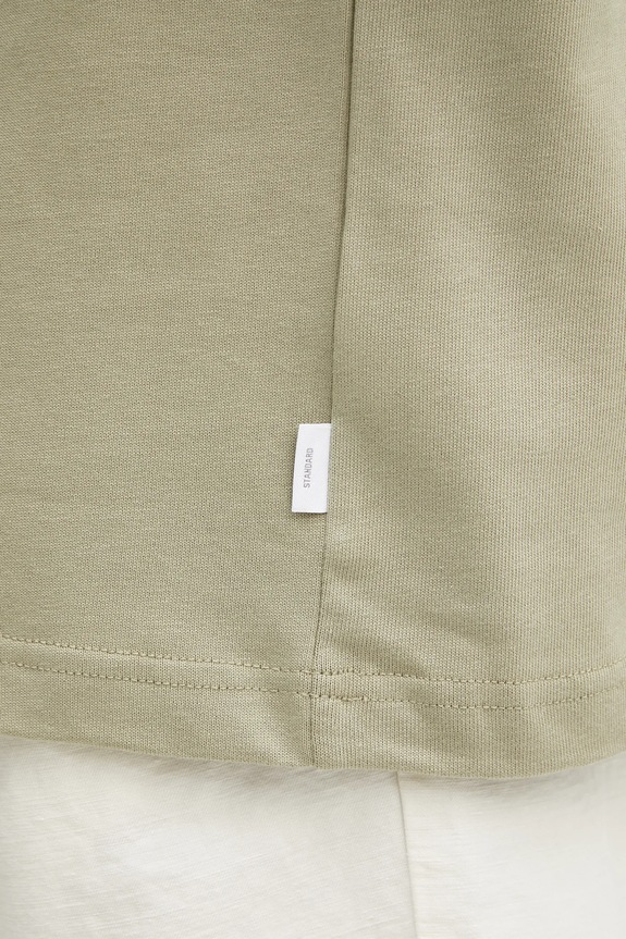 Βαμβακερό μπλουζάκι Norse Projects Norse Standard Heavy Loose T-shirt πράσινο N01.0679.2053