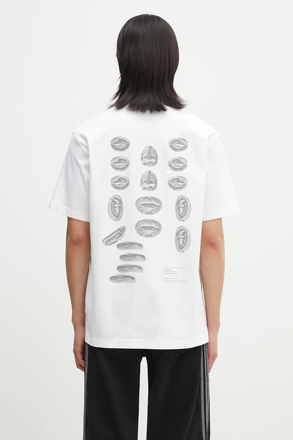 Îmbrăcăminte Daily Paper tricou din bumbac Senses T Shirt 2511150 alb