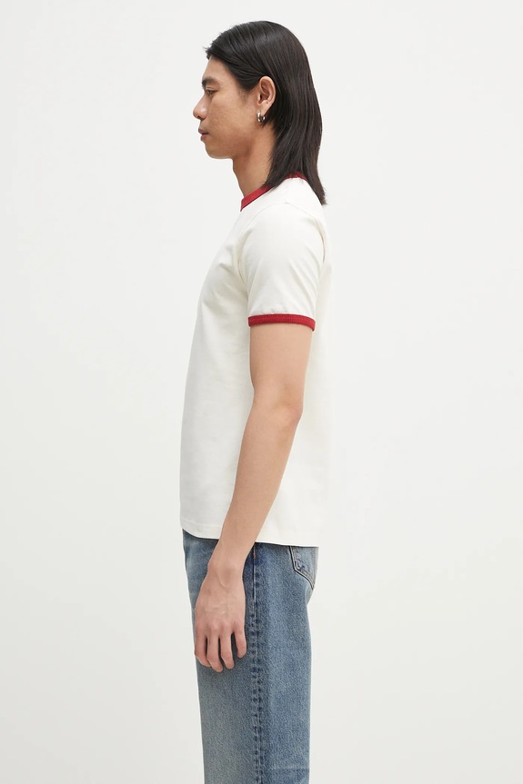 Tričko Daily Paper Dotted Type T-Shirt 2511051 béžová SS25