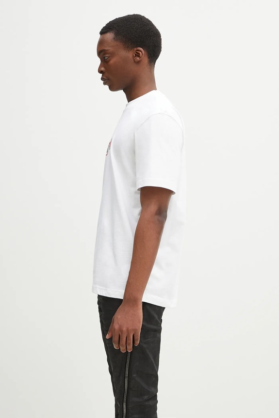 Bavlnené tričko Daily Paper Overwritten T-Shirt 2511042 biela SS25