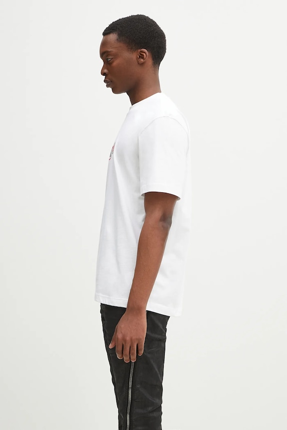 Bavlnené tričko Daily Paper Overwritten T-Shirt 2511042 biela SS25