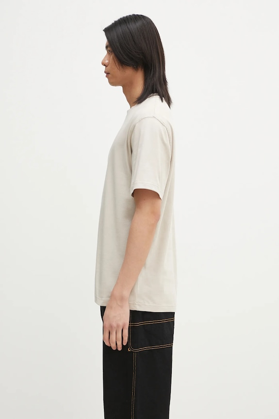 Daily Paper tricou din bumbac Tag T-Shirt 2511049 bej SS25