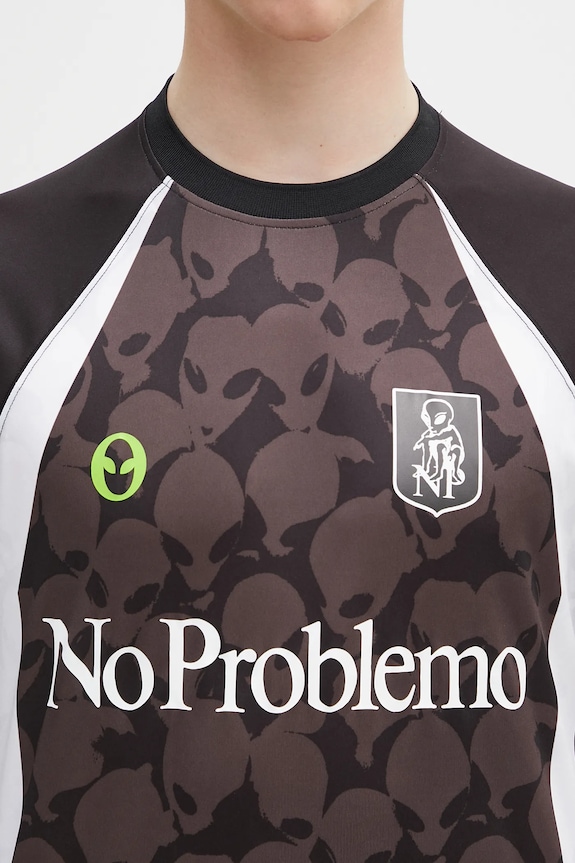 Tričko No Problemo Area 51 Football Shirt čierna NP4020103