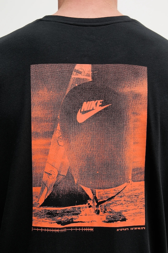 Plavecké tričko Nike černá NESSF522