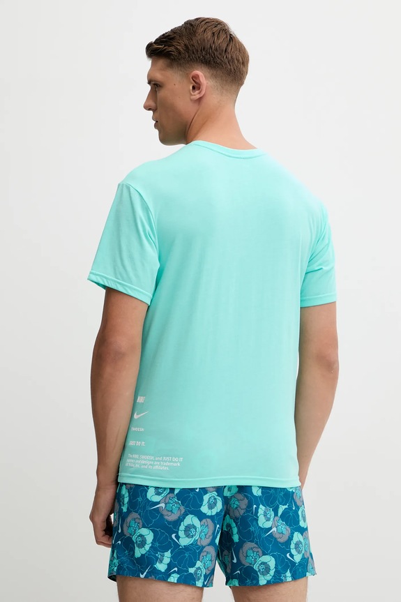 Ρούχα T-shirt προπόνησης Nike NESSF523 τιρκουάζ