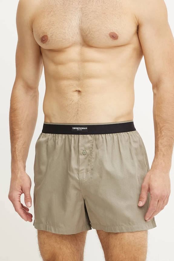 Abbigliamento Emporio Armani Underwear boxer pacco da 2 EM000403.AF10777 nero