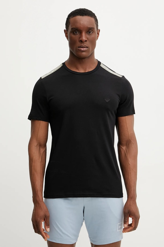 Emporio Armani Underwear t-shirt semplice nero EM000384.AF10779
