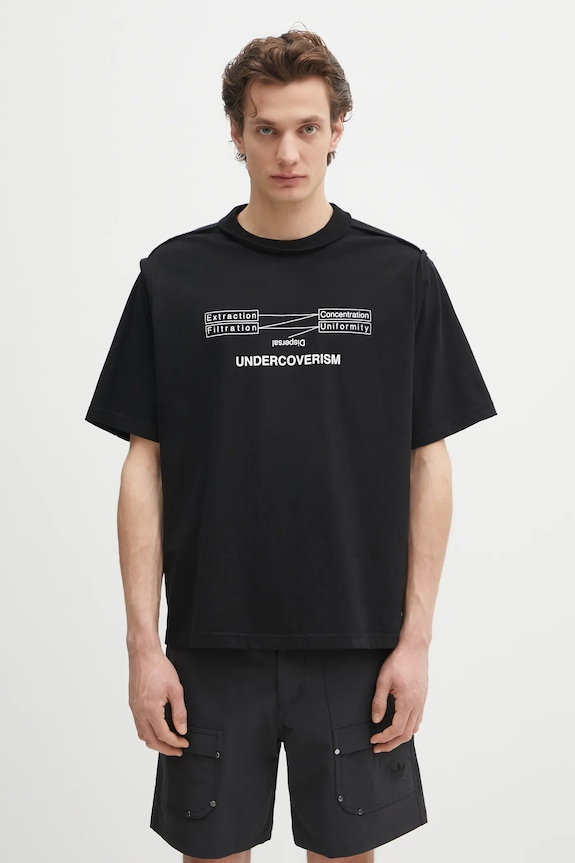 Undercover cotton t-shirt C/S relaxed black UP1E4808