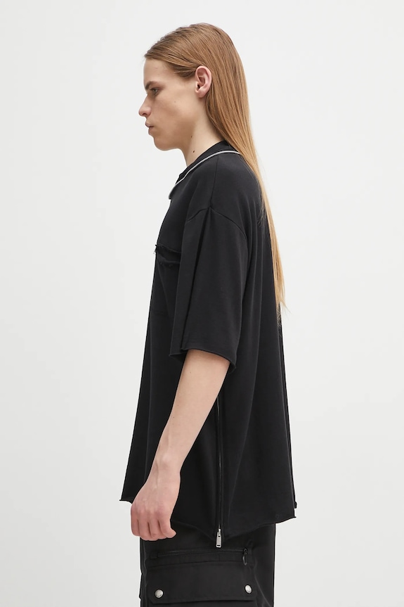 Бавовняна футболка T-Shirt Undercover UC1E4814 чорний SS25