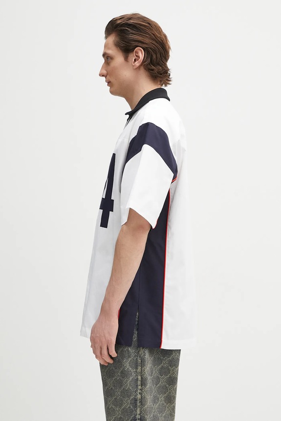 Бавовняна сорочка AMBUSH Sports Designed Shirt 12115310 білий SS25
