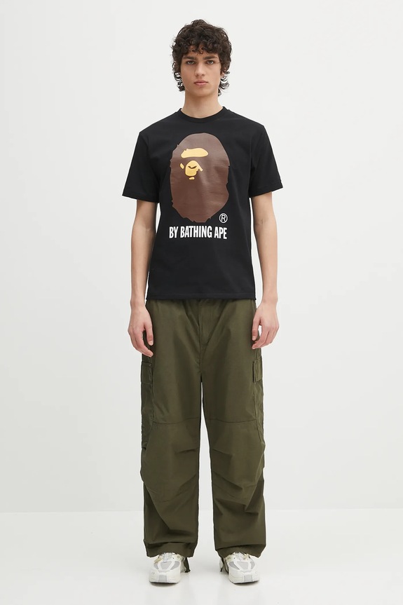 A Bathing Ape cotton t-shirt By Bathing Ape 1L30110002 black