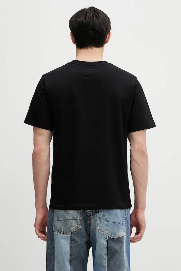 Clothing Evisu cotton t-shirt Logo EMB SS 2ESHTM5TS1137 black
