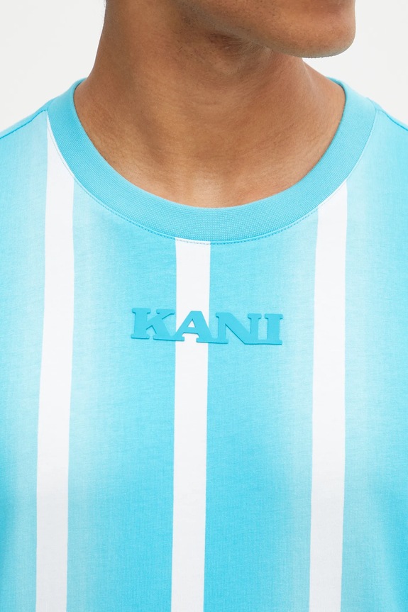 Karl Kani t-shirt bawełniany PD00005339 niebieski