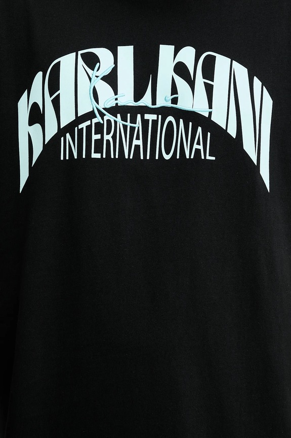 Karl Kani t-shirt bawełniany PD00005358 czarny