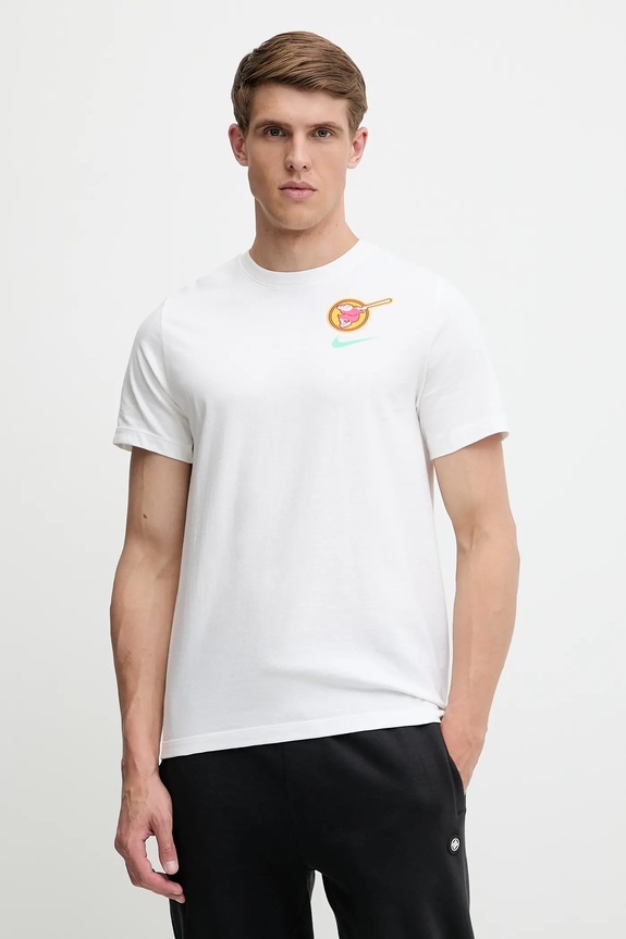 Ρούχα Βαμβακερό μπλουζάκι Nike San Diego Padres N199.10A.PYP.SAZ λευκό