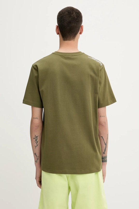 Одяг Бавовняна футболка AAPE Spades Now AAPTEM1599XXO зелений