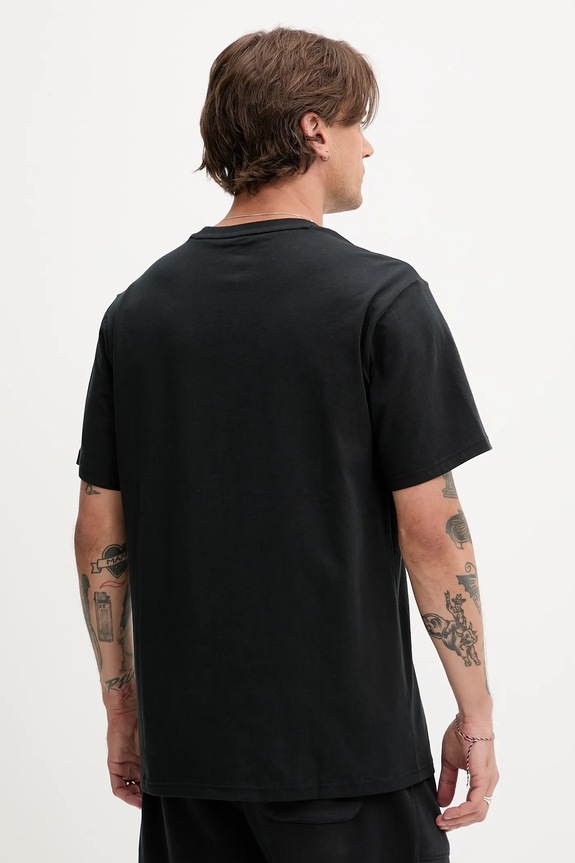 Odzież Converse t-shirt bawełniany 10027722.A01 czarny
