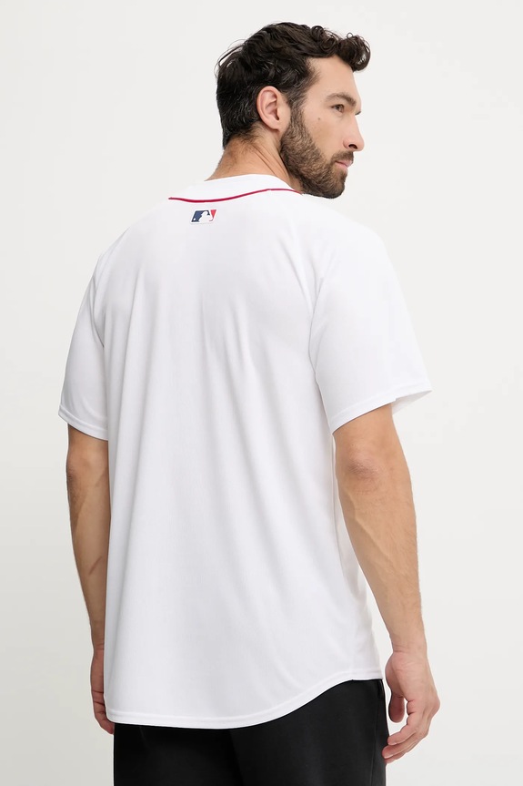 Ρούχα Μπλουζάκι Nike Boston Red Sox LM25.BQHO.BQ.1U2 λευκό