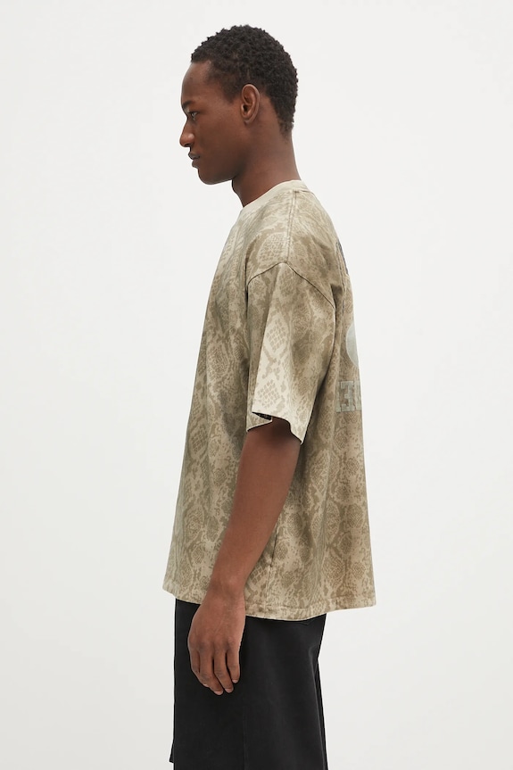 Бавовняна футболка AAPE Fancy Main AAPTEM1569XXN бежевий SS25