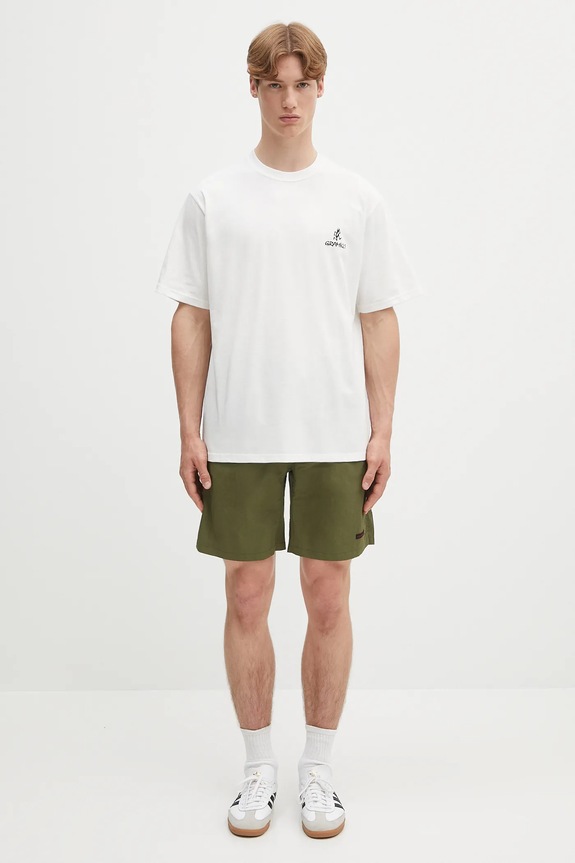 Gramicci One Point Logo Tee t-shirt with cotton Men's G4SU.T096 beige
