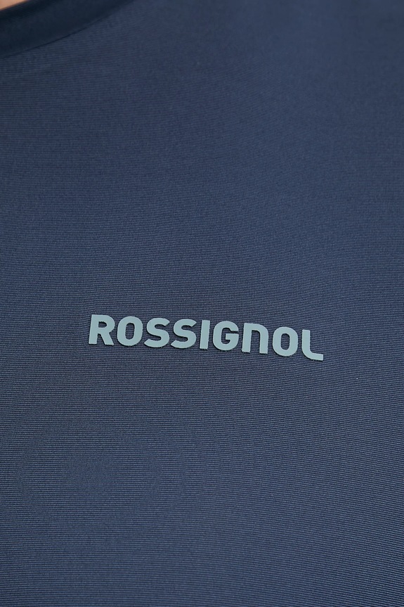 Rossignol t-shirt sportowy SIDELHORN RLNMY08 granatowy